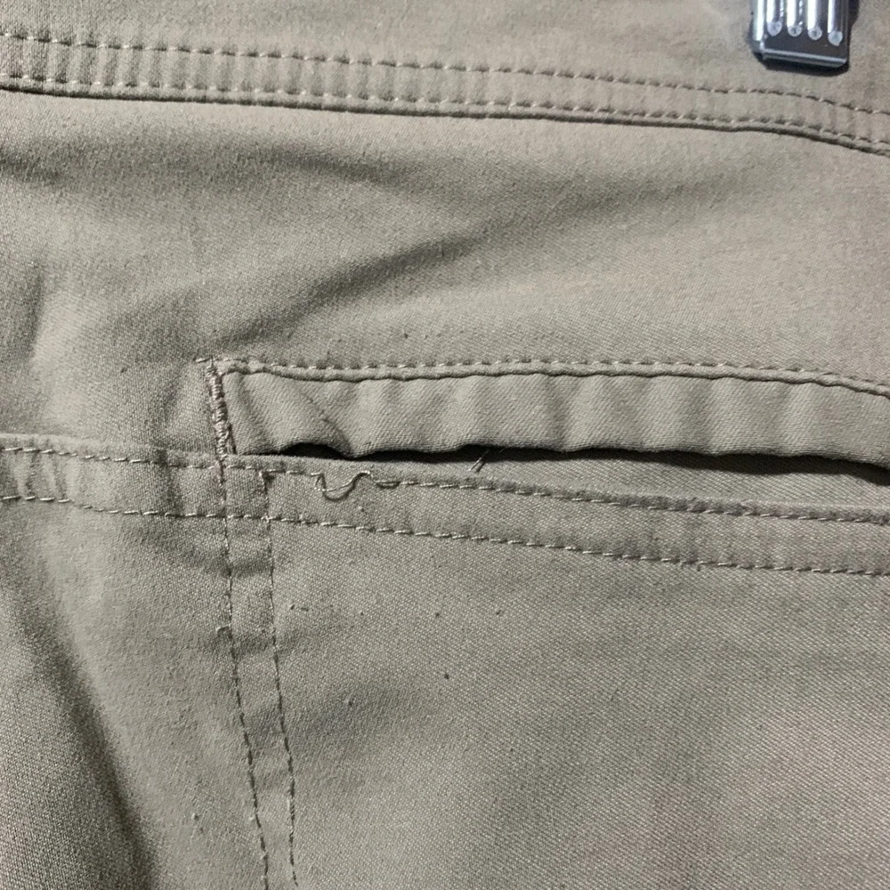 Wrangler ATG Pants Mens 38x32 10NW788FR Khaki Outdoor Utility Cargo Gorpcore